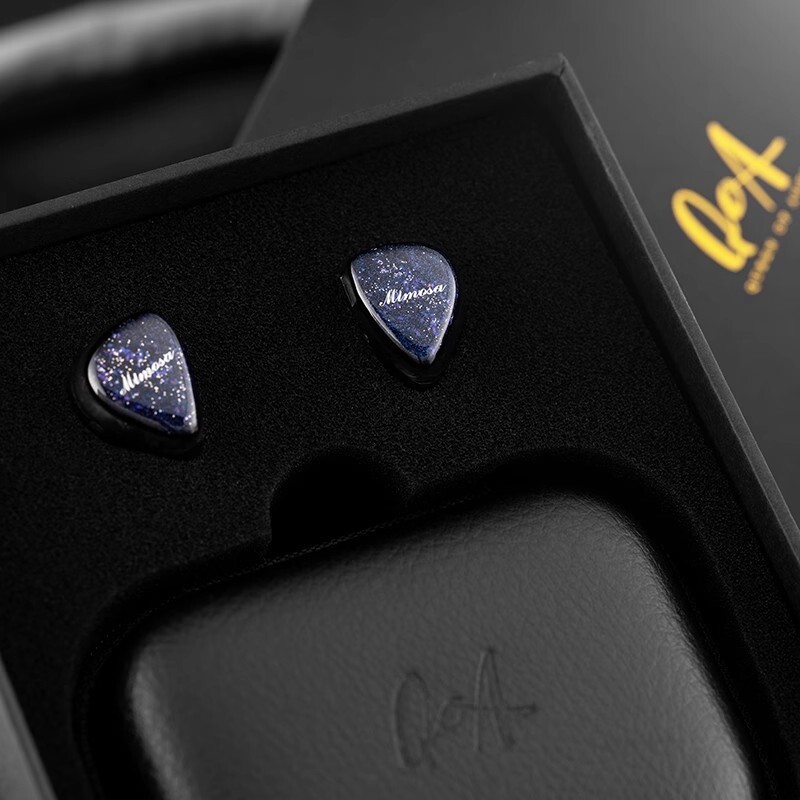 QoA Mimosa In Ear Earphone 1 Dynamic + 1 Planar IEMs 3.5mm 4.4mm Plug For HiFi