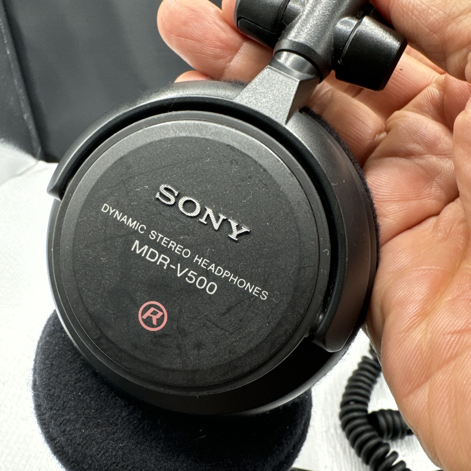 Genuine Original Sony MDR-V500 DJ Stereo Monitor Headphones Made in Thailand
