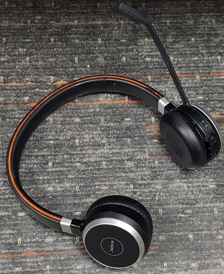 Jabra Evolve 65 Stereo HSC018W Wireless On-ear Headset