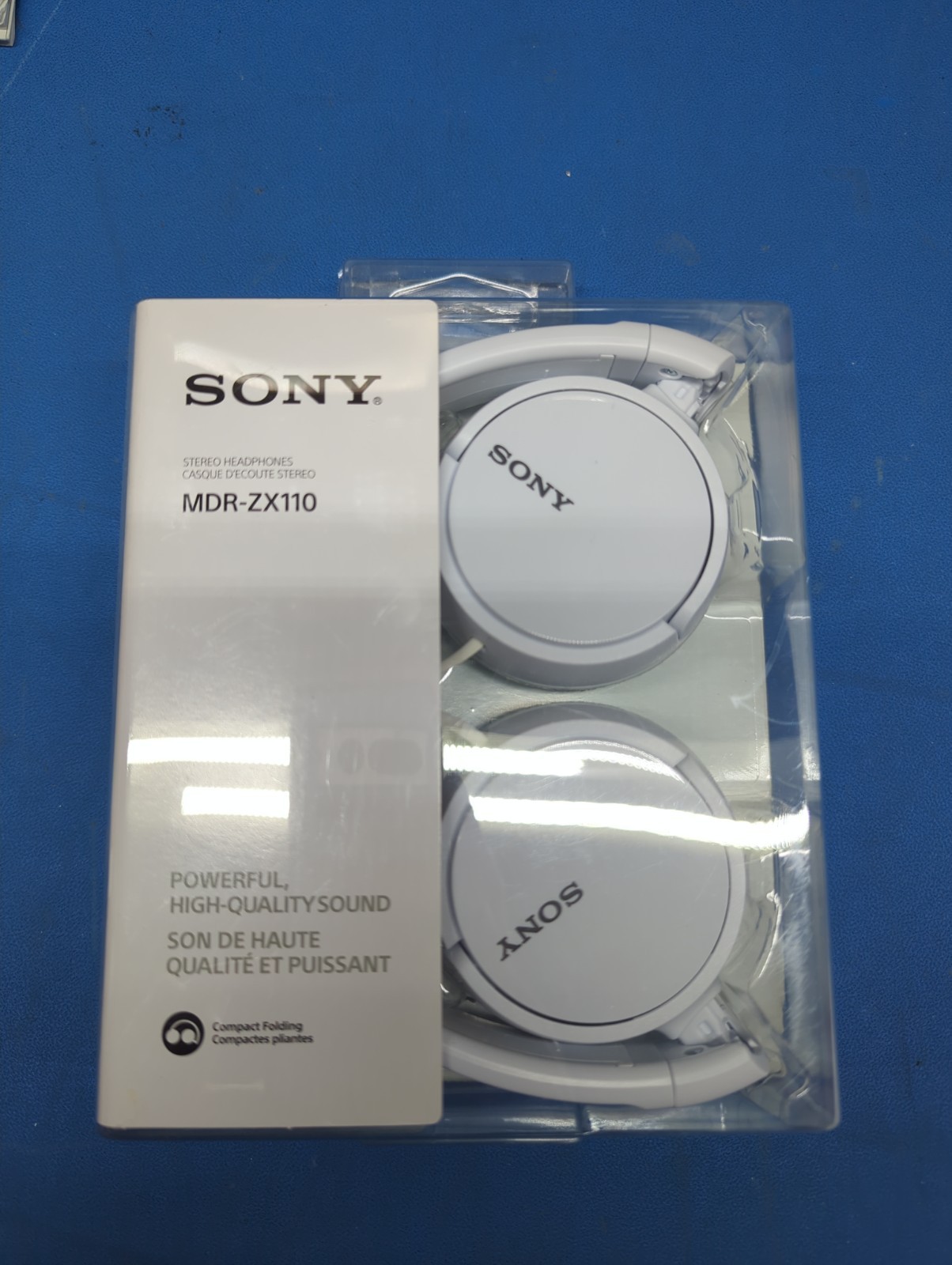 Sony MDR-ZX110 On the Ear Headphones – White