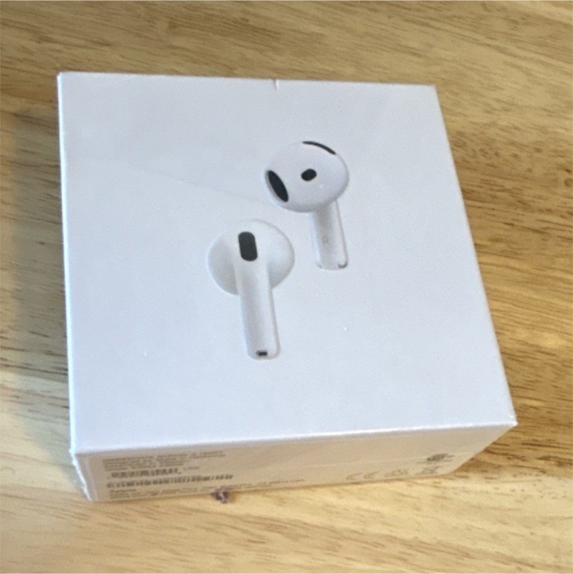 Apple AirPods 4 Active Noise Cancellation In-Ear Earbuds, White, Bluetooth