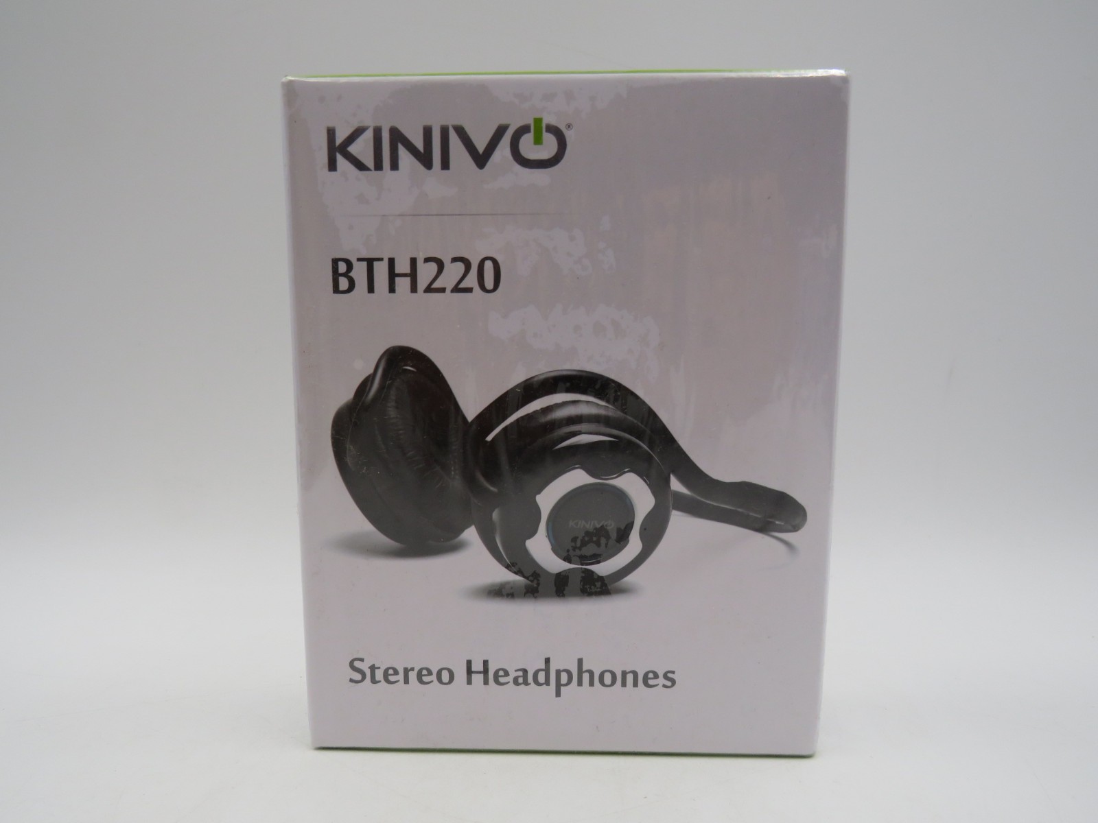 Kinivo BTH220 Bluetooth Headphones (Black, On-Ear, Wireless Music) NEW SEALED