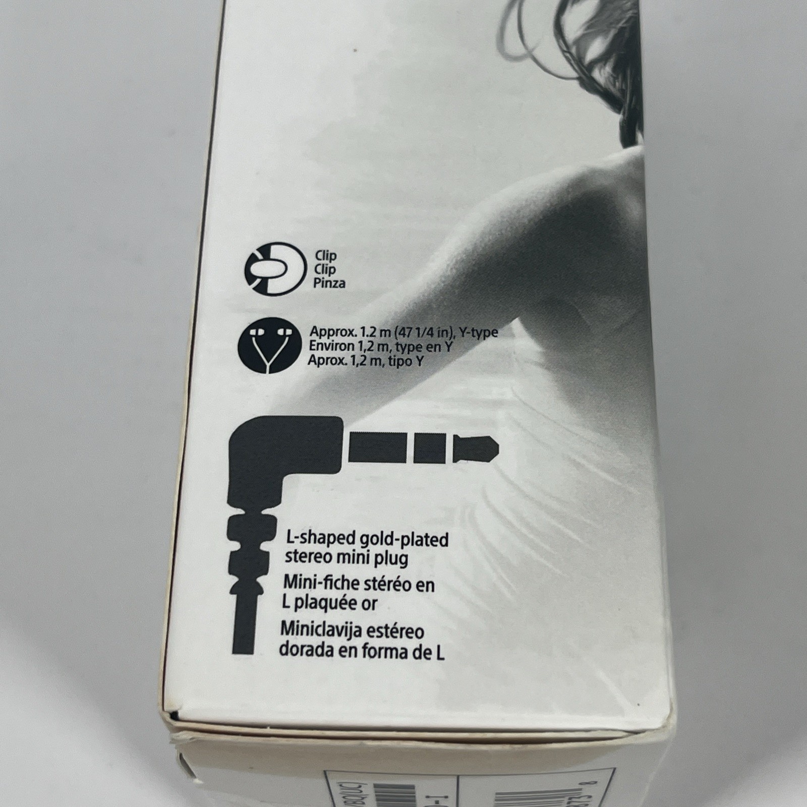 Sony Stereo In-Ear Headphones For Sports Black MDR-AS210 Water Resistant 3.5mm