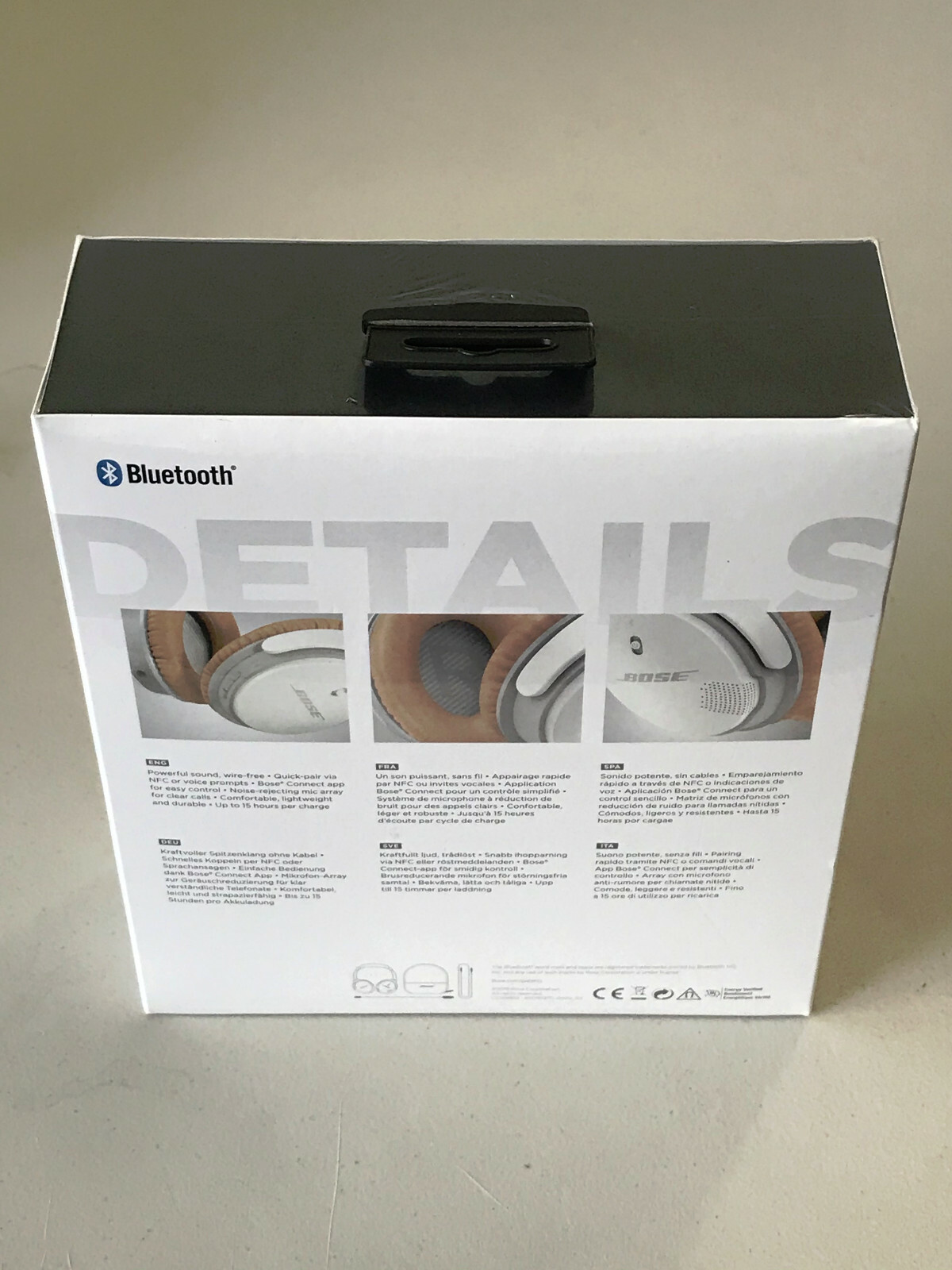 Bose SoundLink II Around-Ear AE2 Wireless Bluetooth Headphones Headband 741158 .