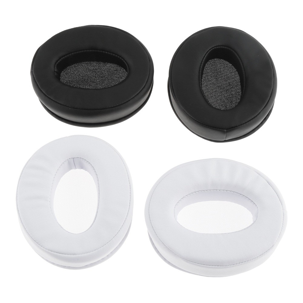 1 Pair Earpad Black/White for Sennheiser HD 4.50BTNC Headset Cushion 95*80*25mm