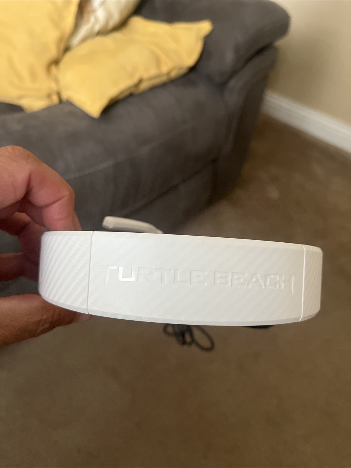 Turtle Beach 1100 Series On-Ear Wired 3.5mm Headphones, White/Black