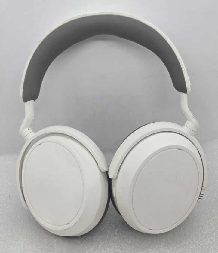 Sennheiser Momentum 4 Over-Ear Headphones White FOR PARTS FAST FREE SHIPPING b