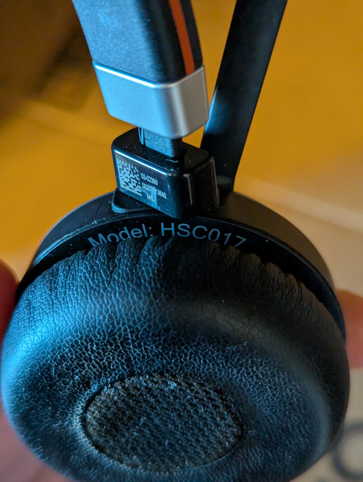 JABRA Evolve 40 Wired Headset HSC017 With USB Adapter ENC010 & Bag – WORKS