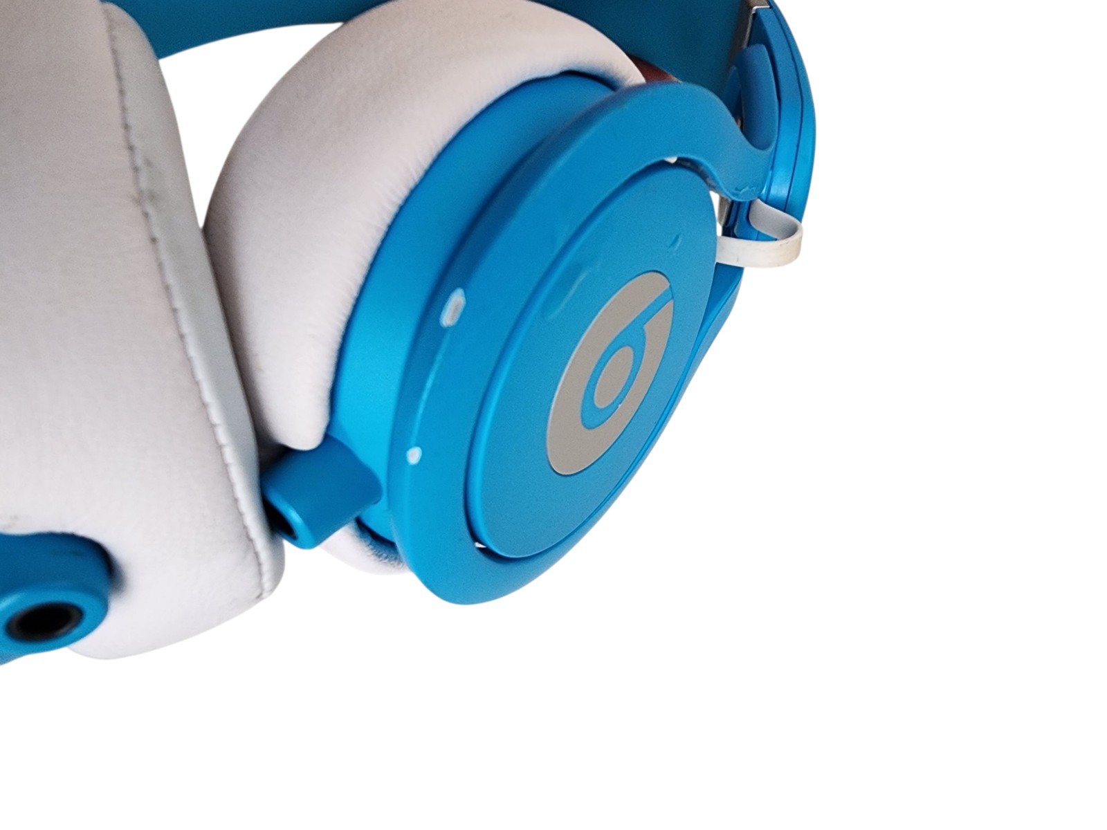 Beats Mixr Wired On-Ear Headphones Blue White – Tested & Excellent Condition
