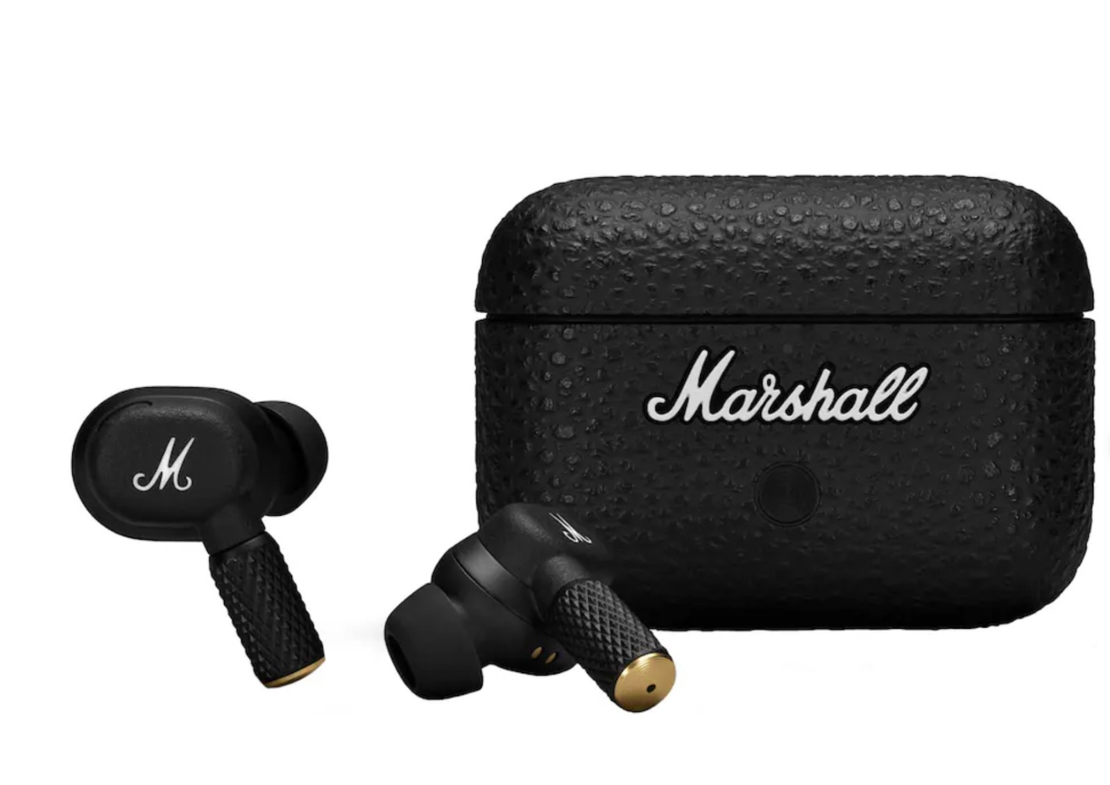 Marshall Motif II A.N.C Active Noise-Canceling Bluetooth Earbuds (Black)