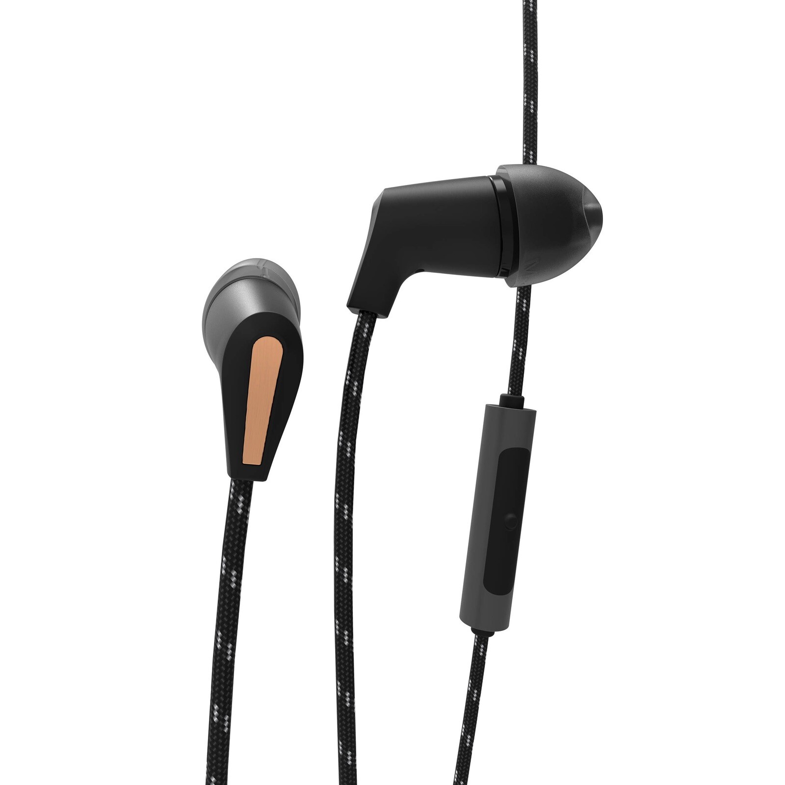 Klipsch T5M Wired In-ear headphones remote/mic (Black) + Apple Type C Adapter