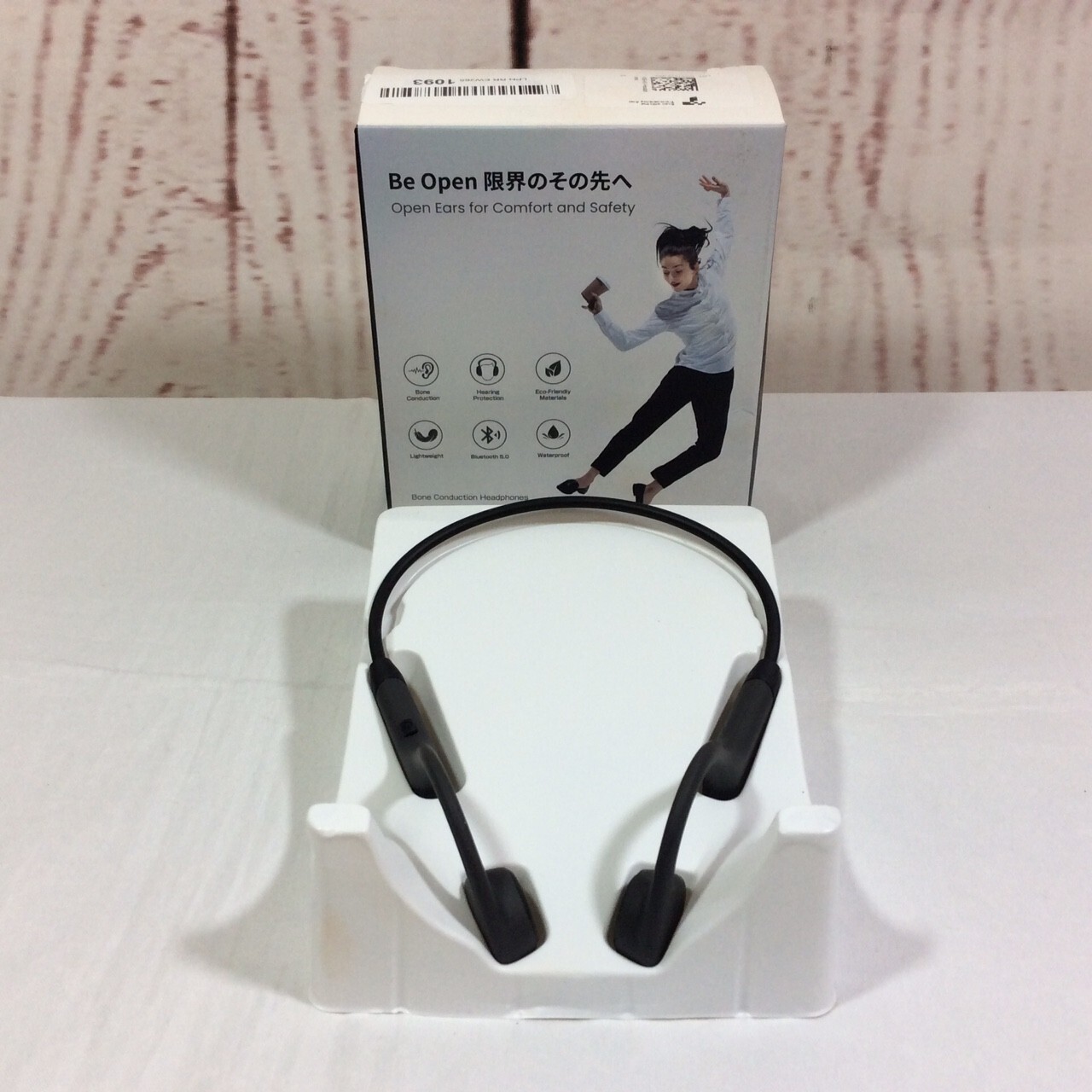 Bone Conduction Headphones Open-Ear Bluetooth Sports Waterproof Earbuds HS1