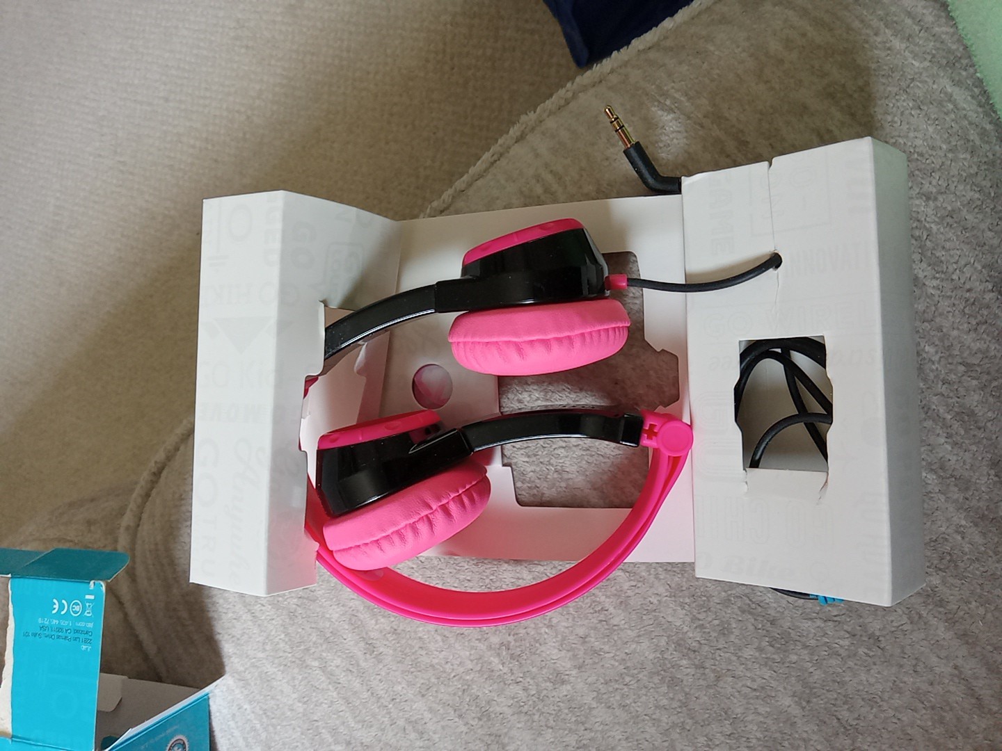JBuddies Kids Headphones/Pink/Brand New/Open Box