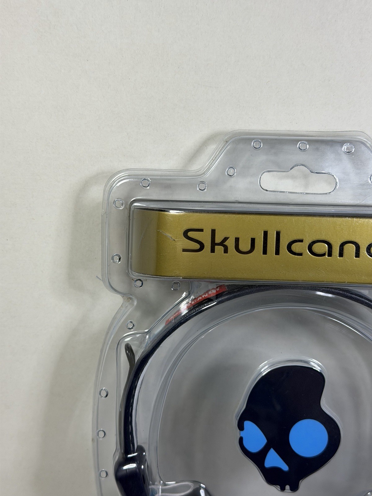 Skullcandy Agent 40mm Blue Hi-Fidelity Over Ear Wired Headphones NEW SEALED RARE