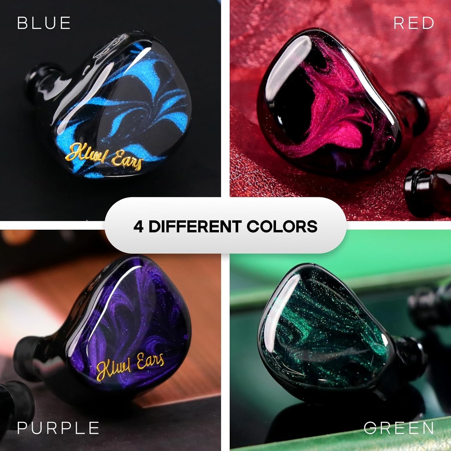 Audiophile-Grade 10mm Beryllium Dynamic Driver Earphones with Touch Control