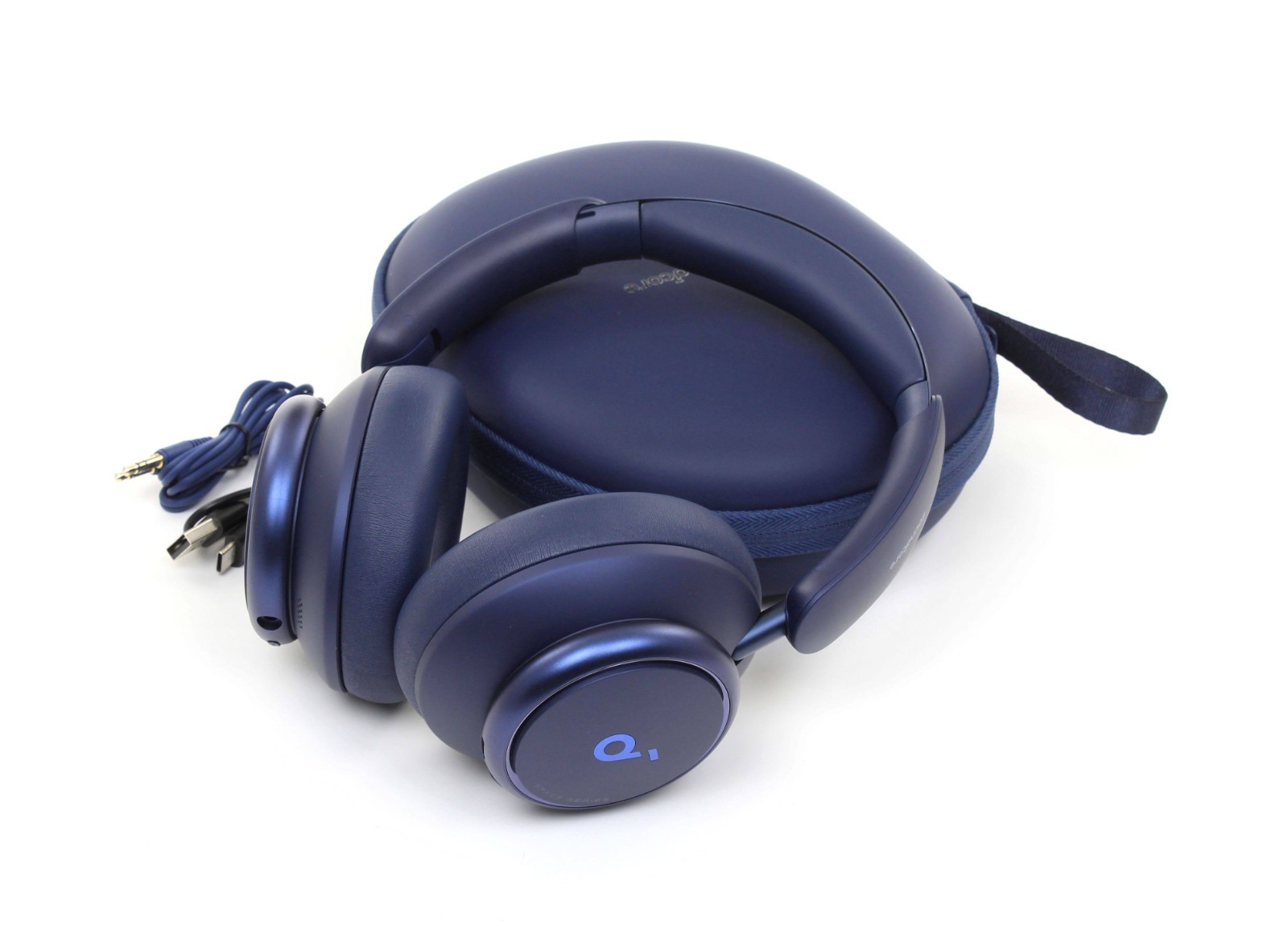 Soundcore Space Q45 Wireless Bluetooth Over-Ear Headphones ANC Noise Cancel Blue