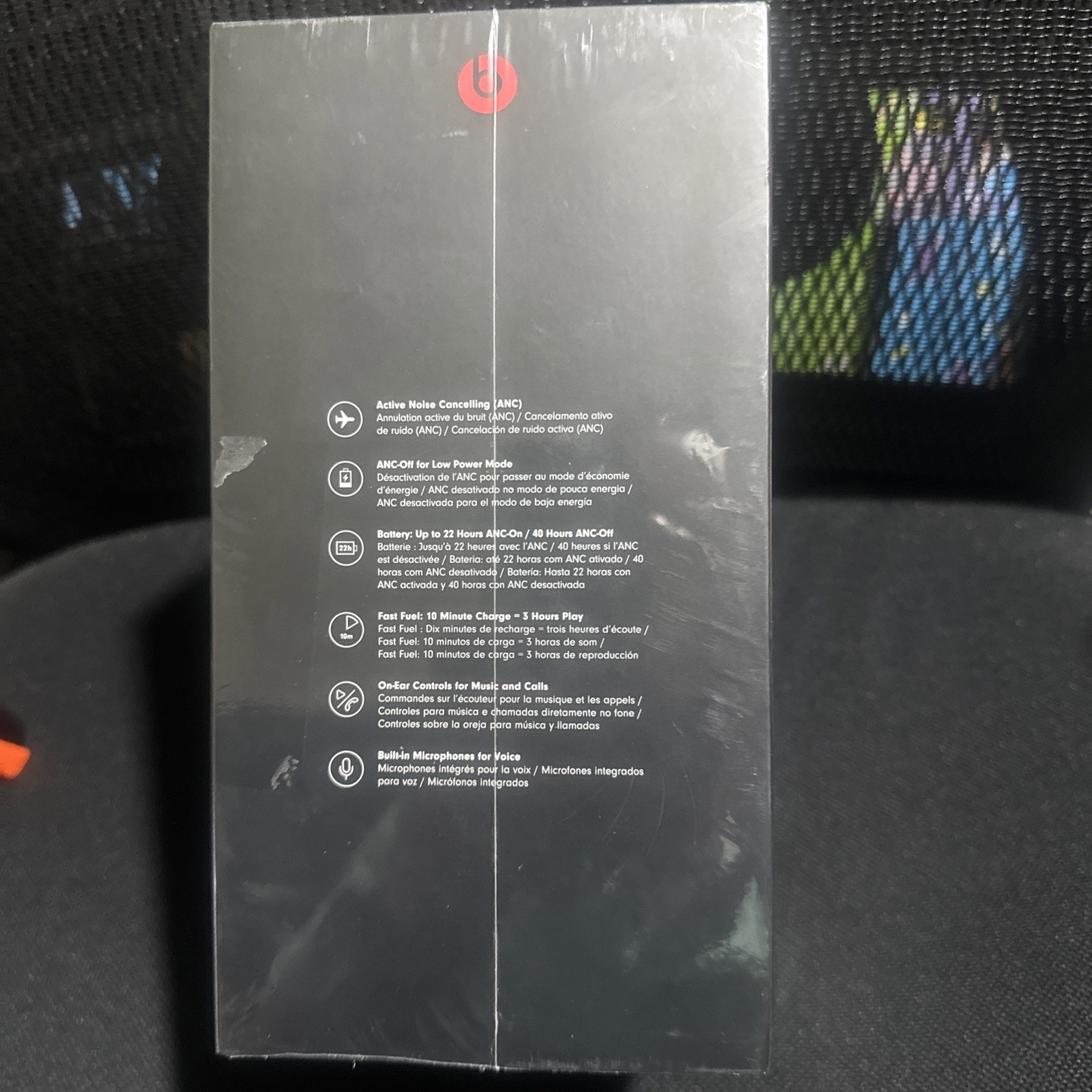 Beats by Dr. Dre Studio3 Over the Ear Wireless Headphones – Black