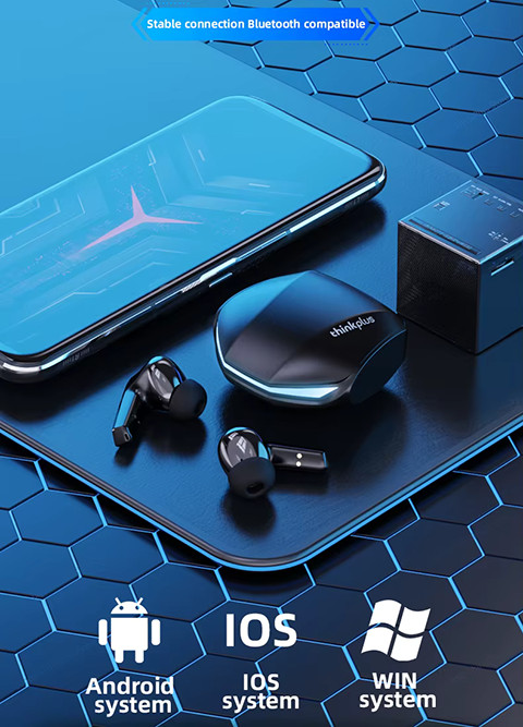 Lenovo GM2 Pro Bluetooth 5.3 Sport Headset Dual Mode HD Call Noise Reduction Ear