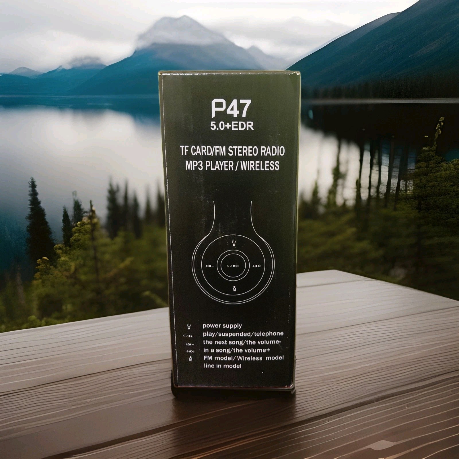 P47 5.0+EDR Wireless Bluetooth Over the Ear Headphones