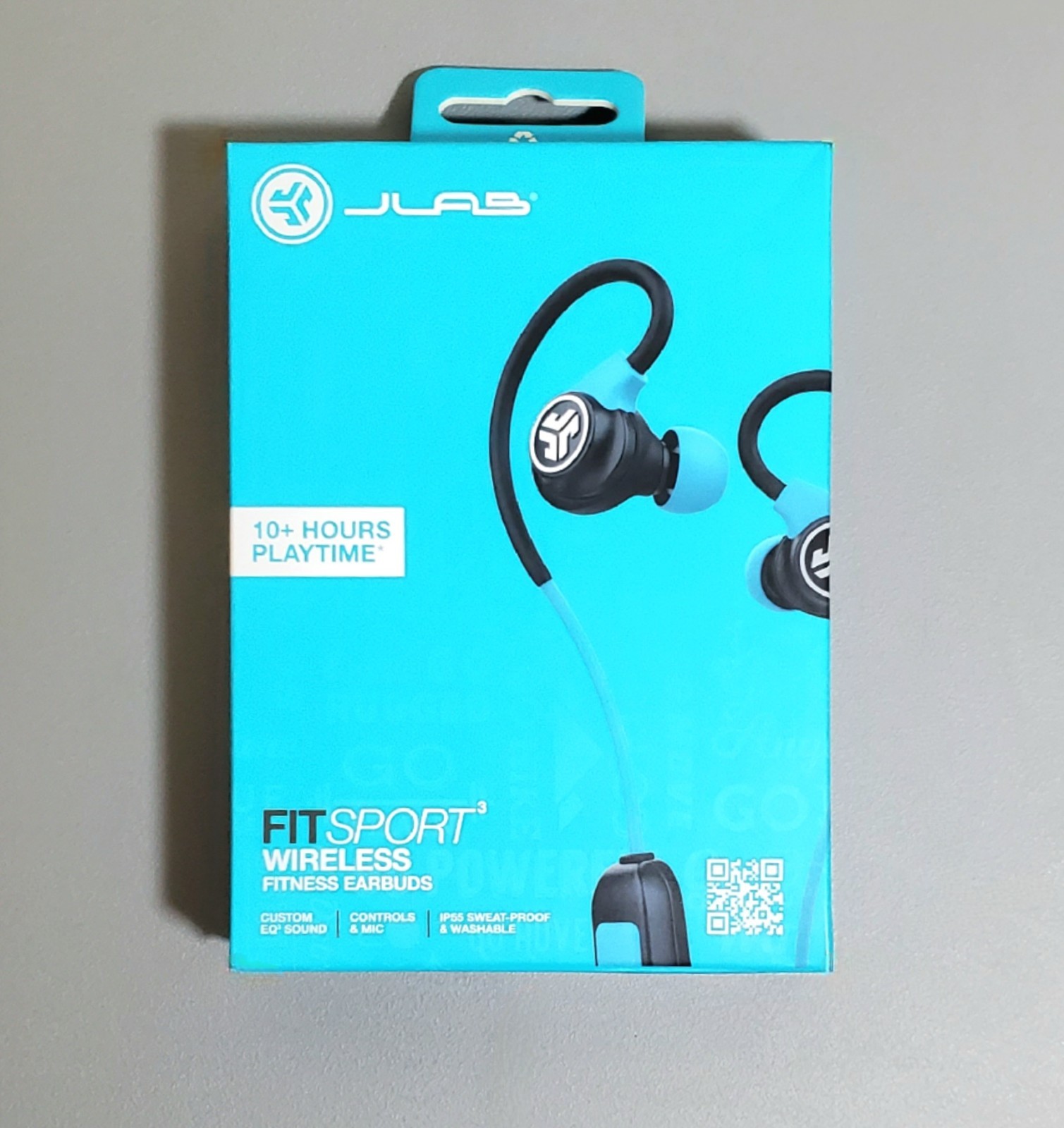 JLab Fit Sport 3 Wireless Fitness Earbuds – NEW