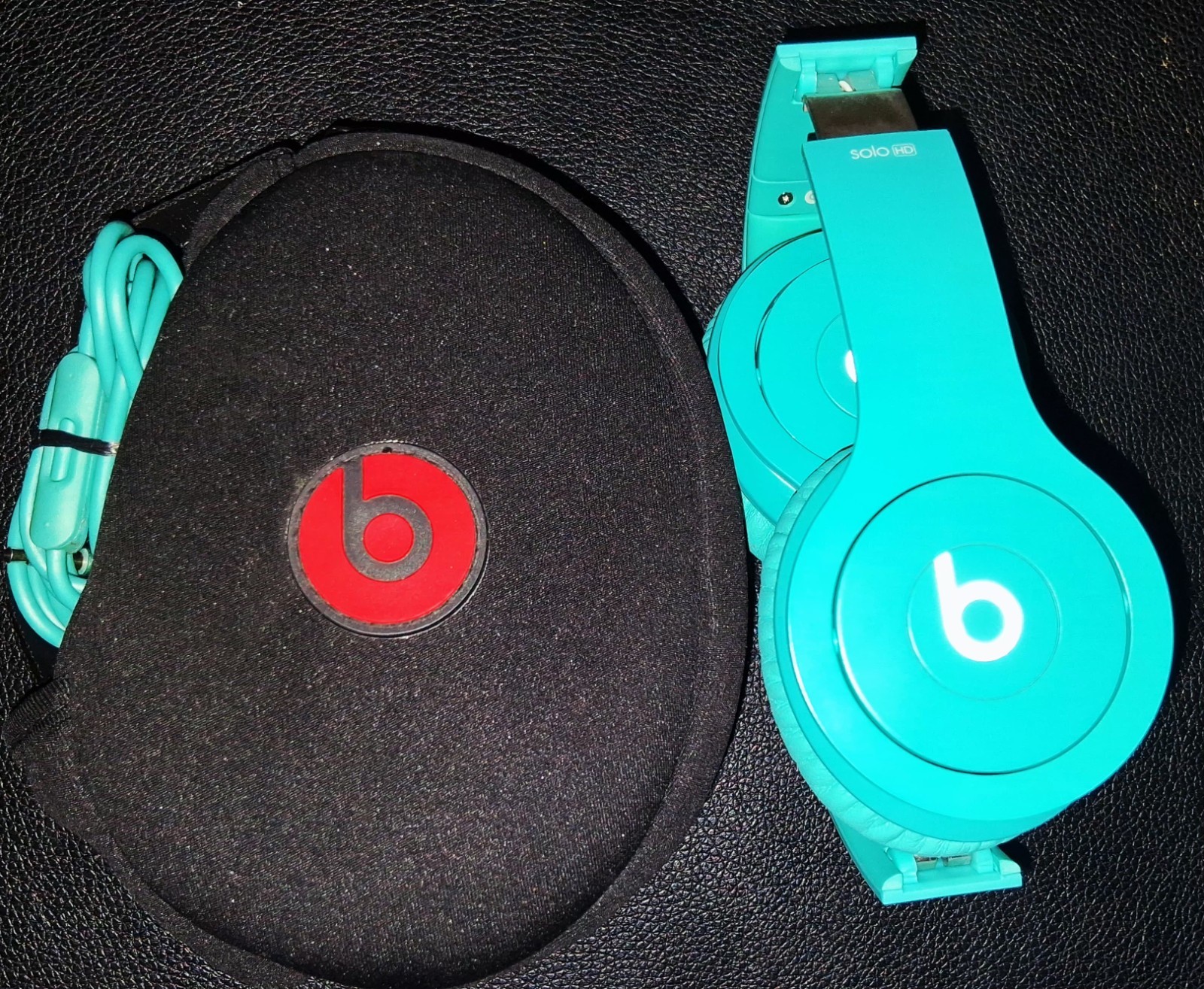 Beats by Dr. Dre Solo HD “Drenched in Color” Edition On-Ear Headphones in Teal