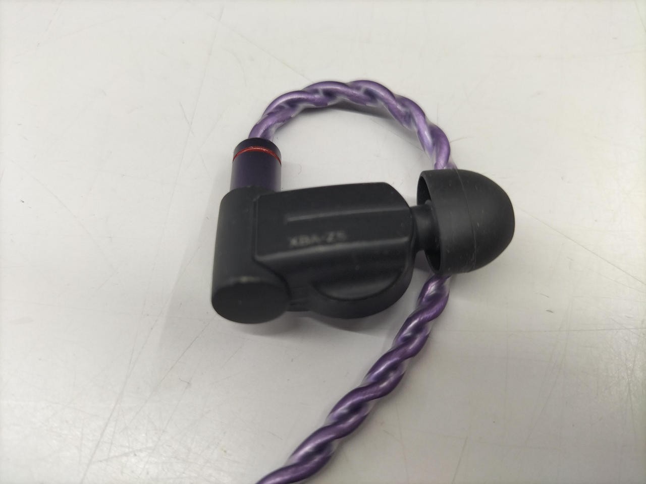 SONY XBA-Z5 Purple Earphone Inner Ear Receiver High Resolution Working