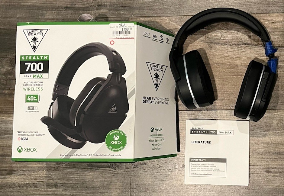 Turtle Beach Stealth 700 Gen 2 MAX Wireless Gaming Headset No Dongle READ