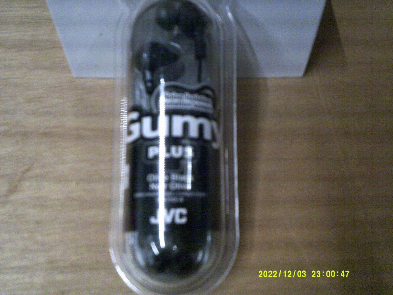 New JVC Gumy Plus Olive black HA-FX5-B stereo headphones iPod,iPhone,iPad compat