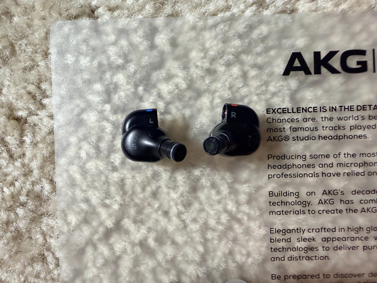 AKG N5005 Flagship Hybrid IEM Complete w/ All Accessories Less Than 20 Hours Use