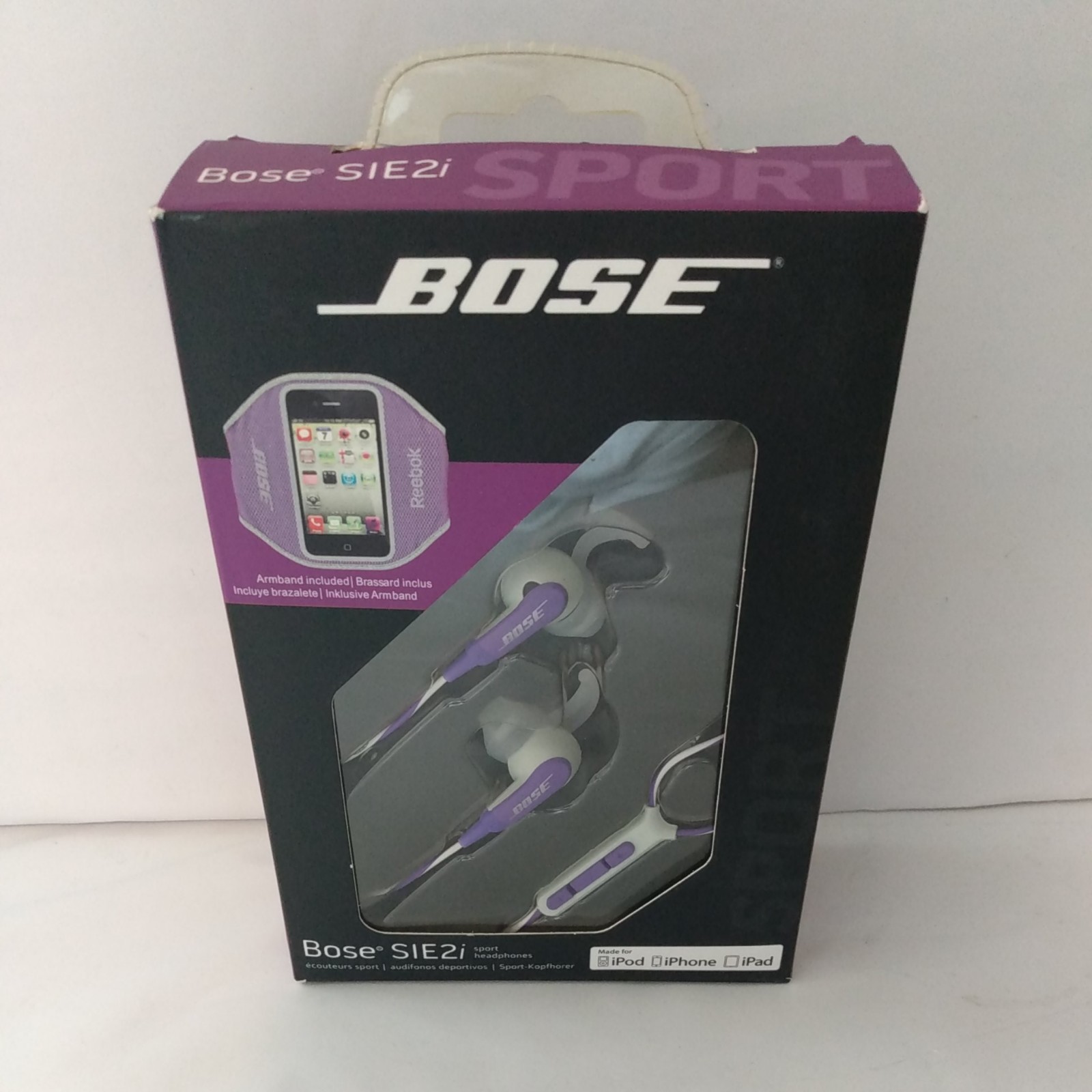 Bose SIE2i Sport Headphones Purple New In Box
