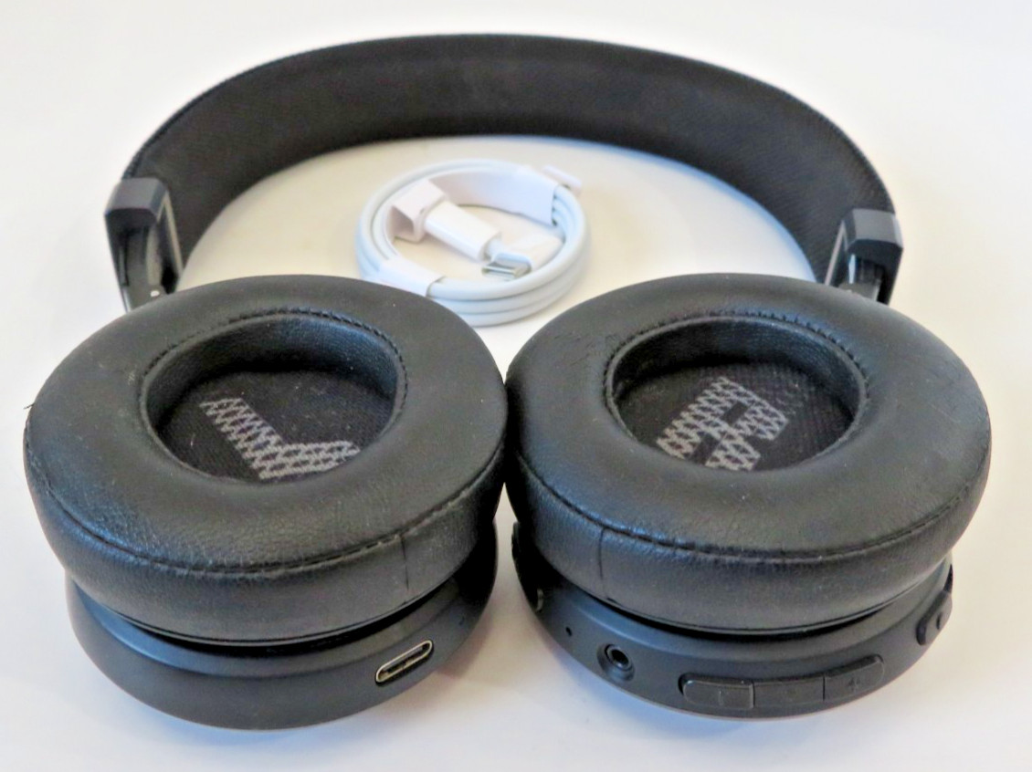 JBL Live 460NC Noise Cancelling Bluetooth Headphones Black Alexa Voice Assistant