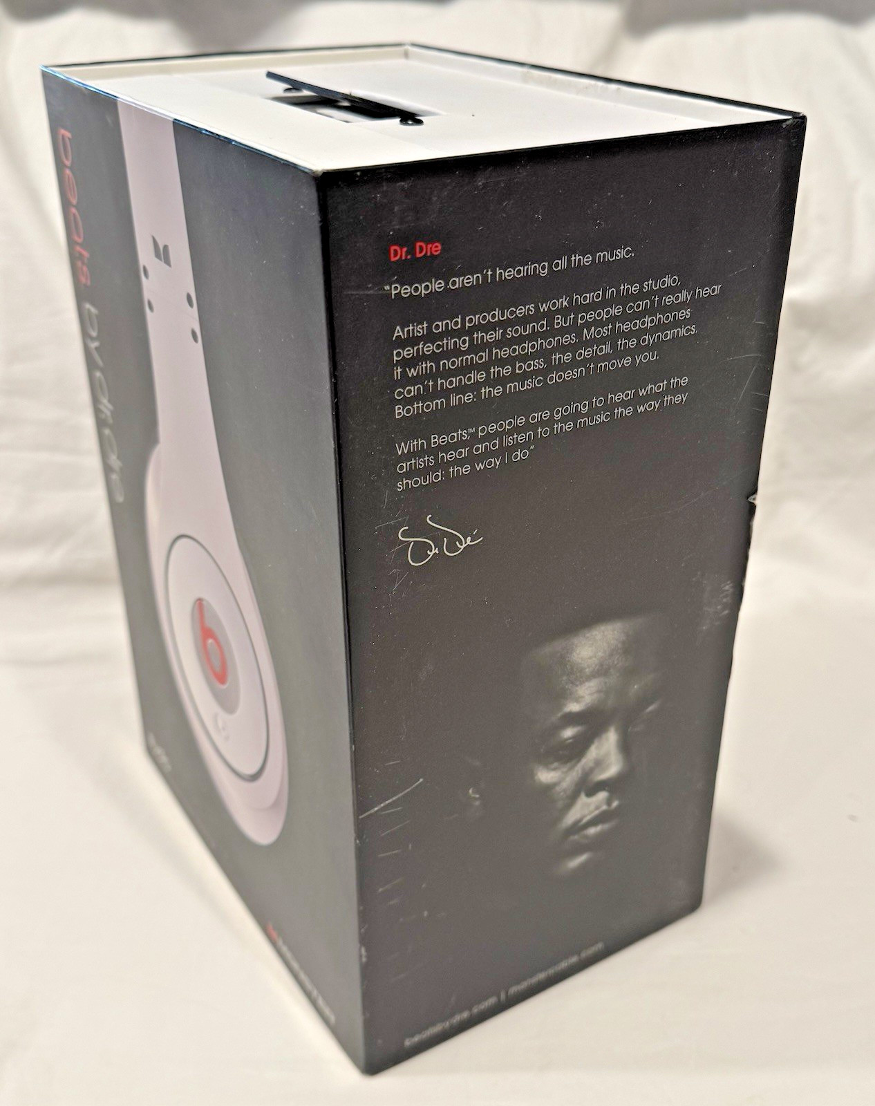 Beats by Dr. Dre Studio Monster Era White Over-Ear 3.5mm Hi-Def Iso Headphones