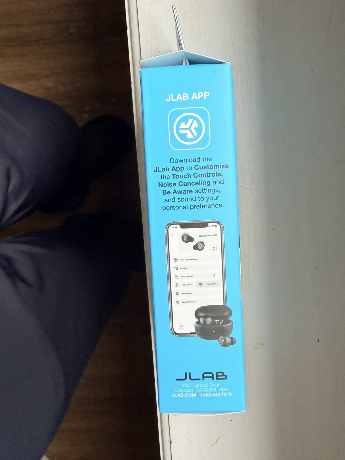 JLab – GO POP ANC True Wireless In-Ear Headphones – Black
