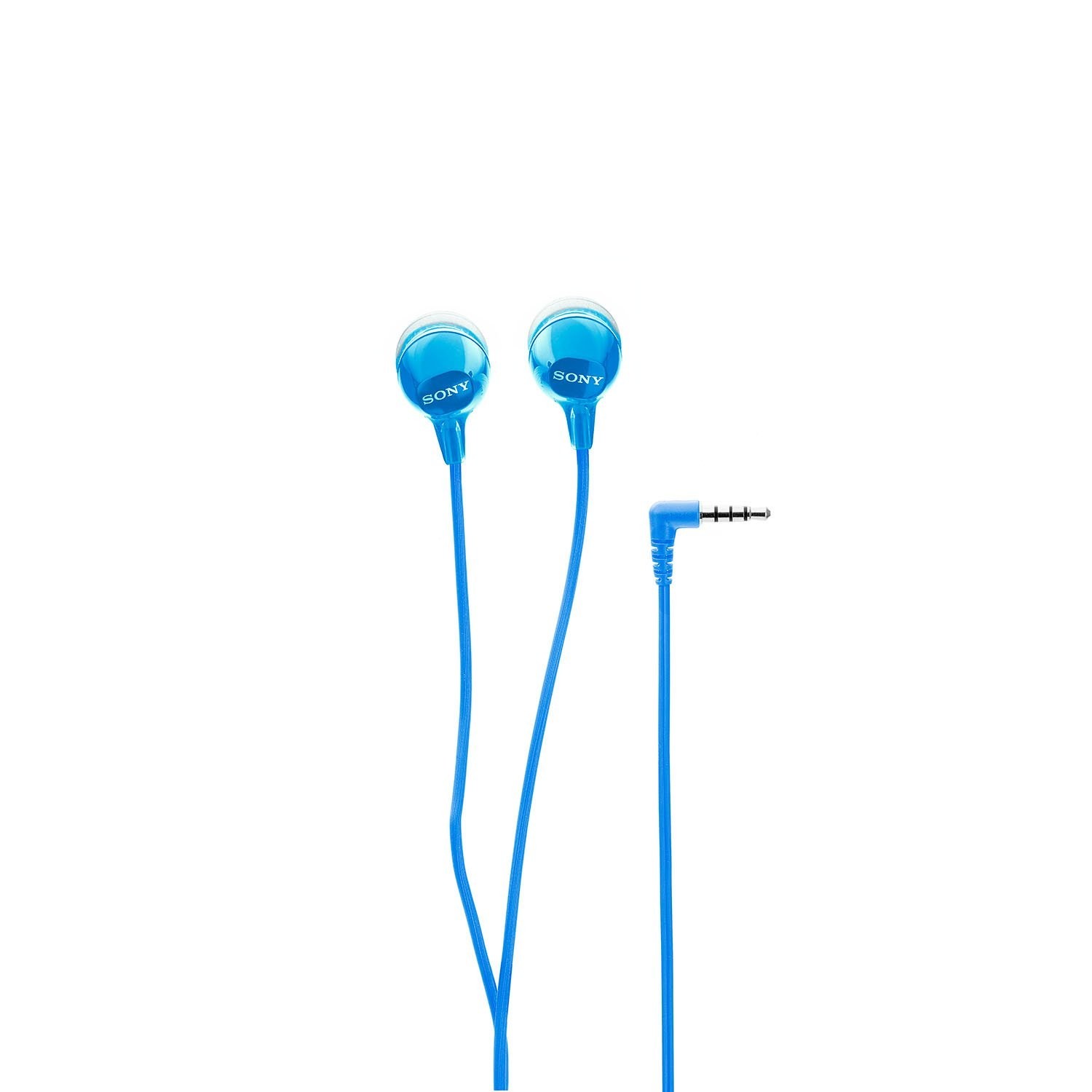 Sony MDR-EX14AP Wired in Ear Headphone with Mic (blue) PAIR ( 2 PIECES)