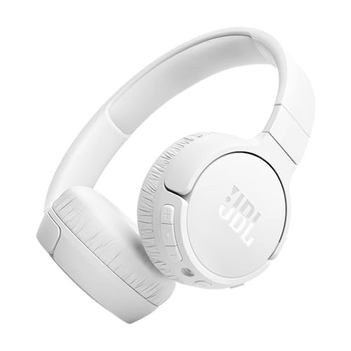JBL TUNE 670NC ADAPTIVE NOISE CANCELLING SMART AMBIENT WIRELESS ON-EAR – WHITE
