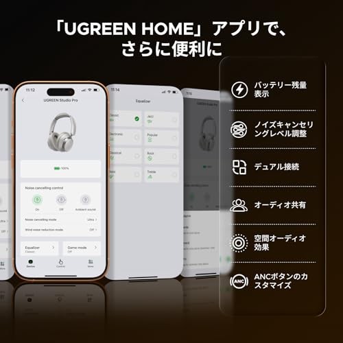 UGREEN Wireless Headphones TSAUGREENW133 HP206