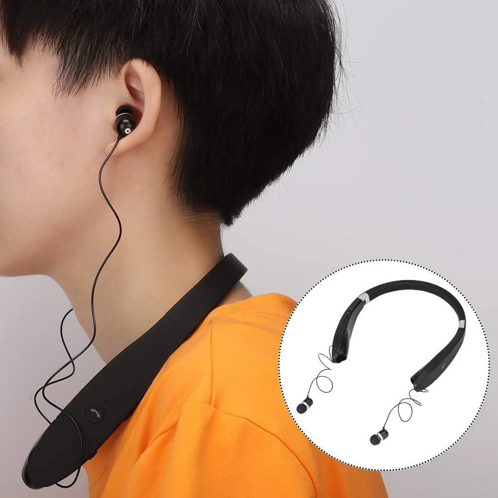 Sx991 Headphones Model Sx 991 Abs Sx 991 Foldable Neck Hanging Type Telescopic H