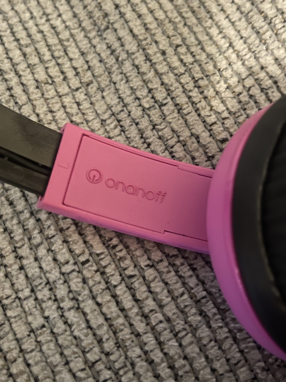 BuddyPhones Play Pink & Black Wireless Bluetooth Headphones for Kids, Foldable