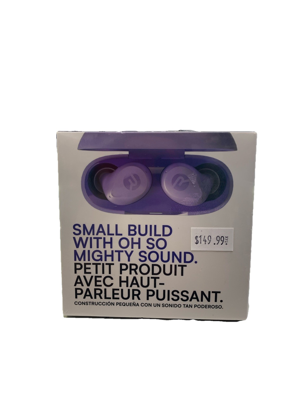 New/Sealed: Raycon The Everyday Earbuds – Purple – noise cancellation
