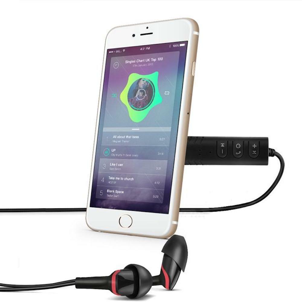 Wireless Bluetooth 4.2 3.5mm AUX Audio Stereo Music Home Car Receiver Adapter PC