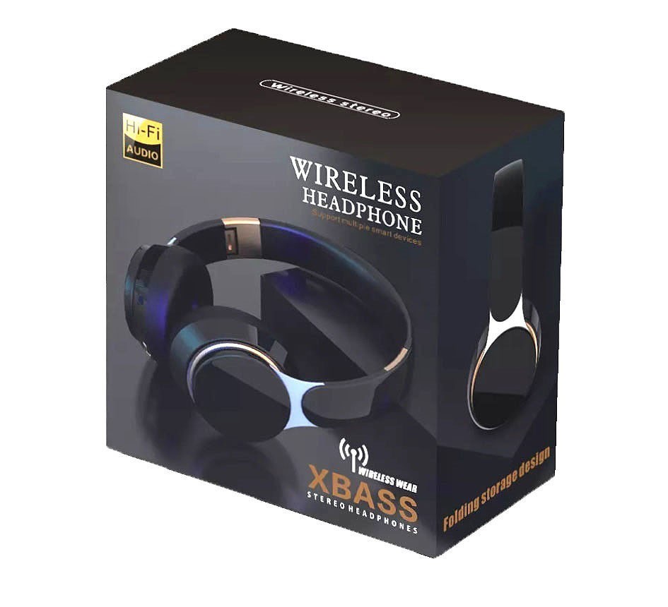 X Bass stereo Headphones Bluetooth 5.0 Wireless Over-Ear with Xbass 400mAh