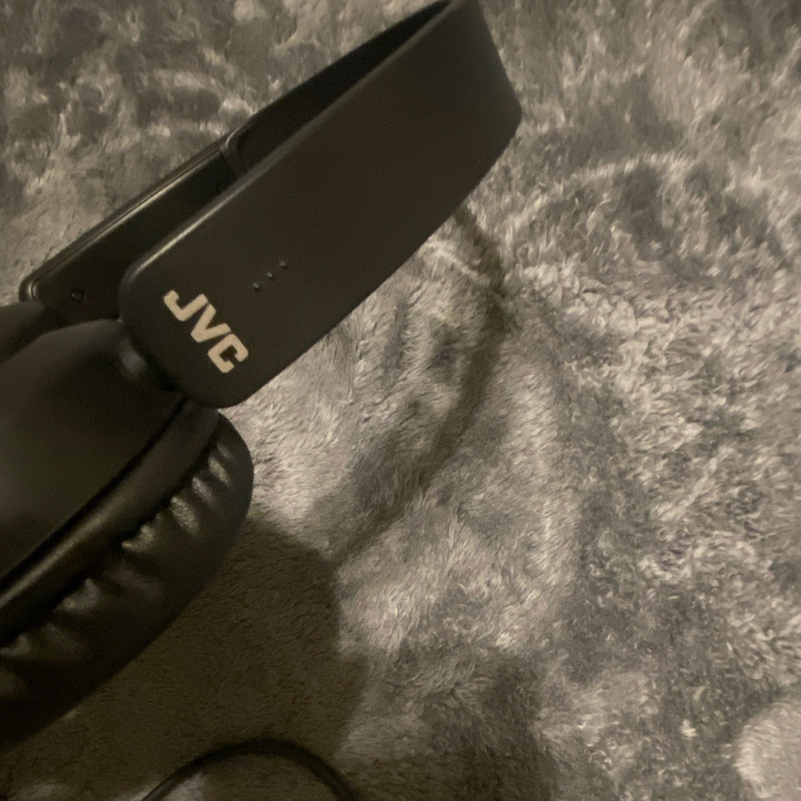 JVC 1100 Series On-Ear Wired Headband Headphones 3.5mm Jack Black 1.2m
