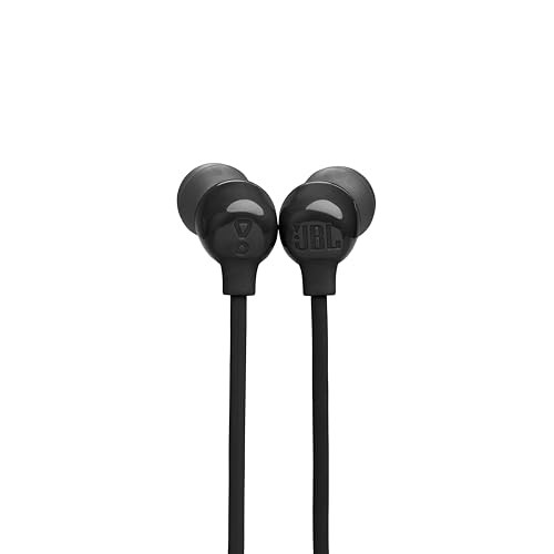 JBL Tune 135BT Wireless NeckBand Headphones In-Ear Earbuds w/ Mic & App EQ Black