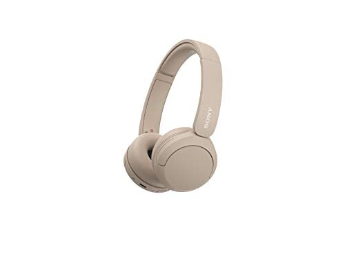 Sony WH CH520 Bluetooth Headphones 50 Hours Battery Noise Cancelling Beige