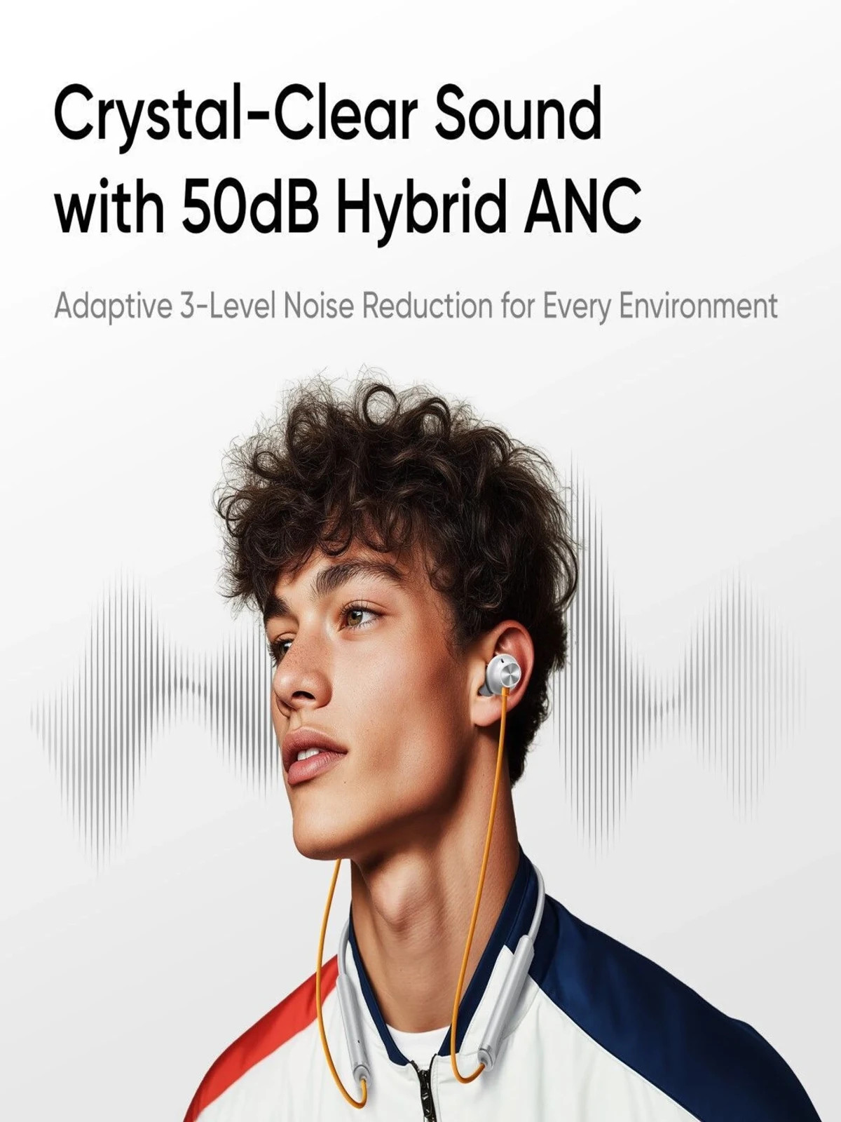 realme Buds Wireless 5 with 50dB ANC, 360 degree Spatial Audio, Twilight Purple