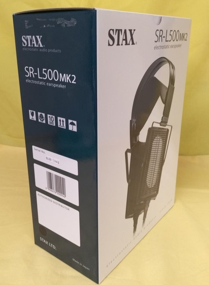 STAX SR-L500 MK2 Electrostatic Earspeaker Advanced-Lambda Japan