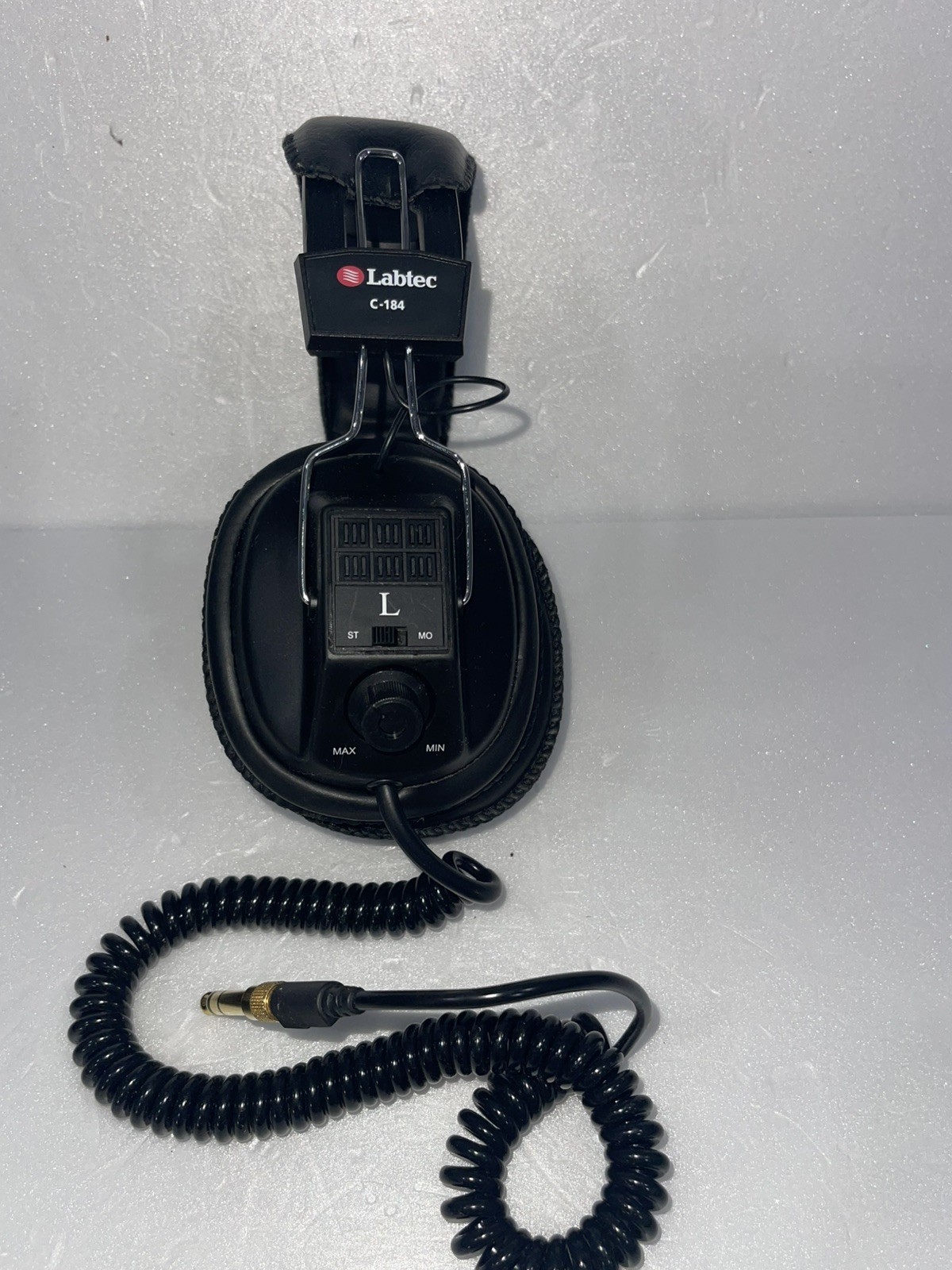 Labtec C-184 Headphones with Volume Control 3.5mm Tested