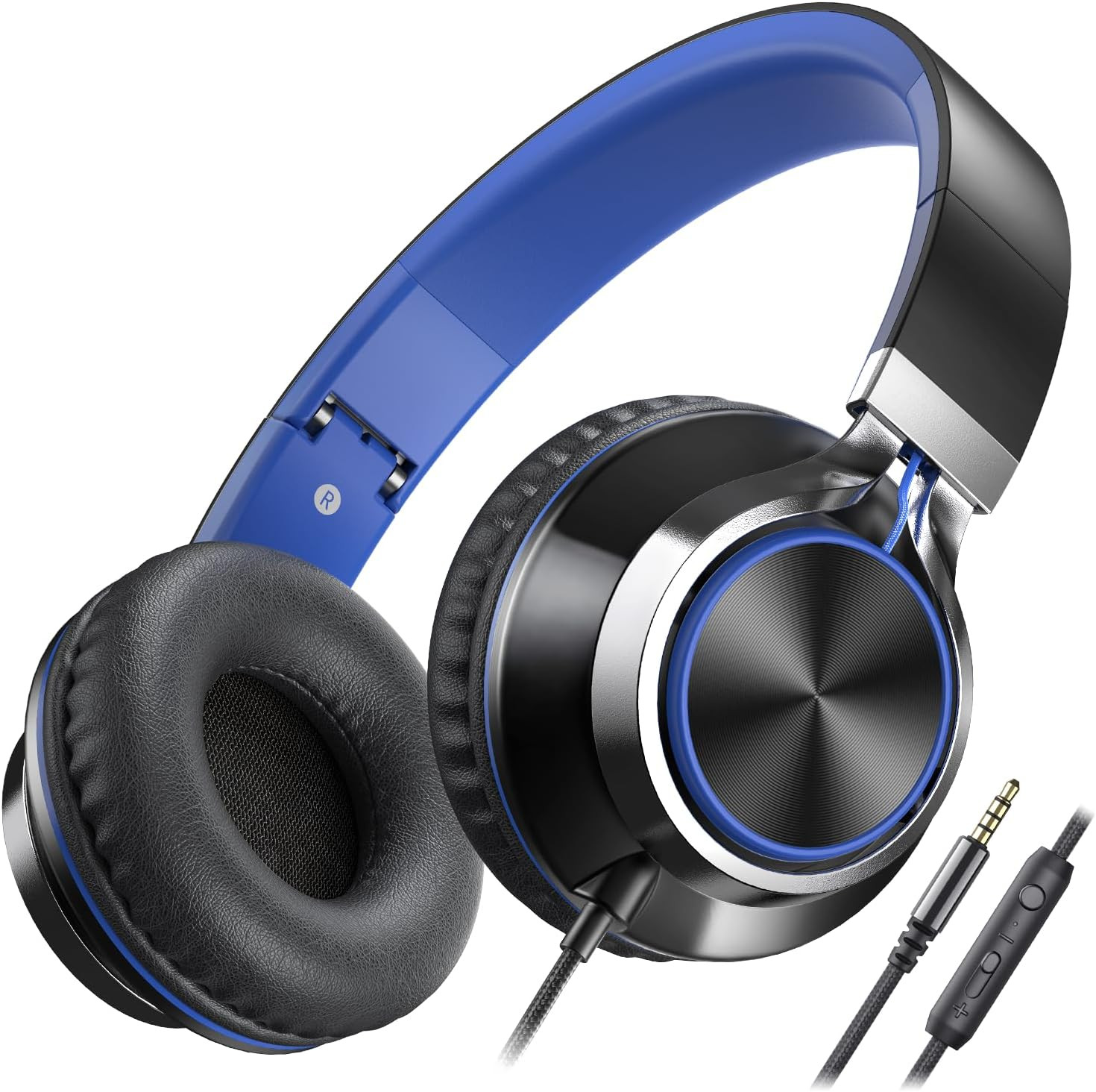 AILIHEN C8 Headphones Wired, On-Ear Kids Headphones with Microphone and Volume C