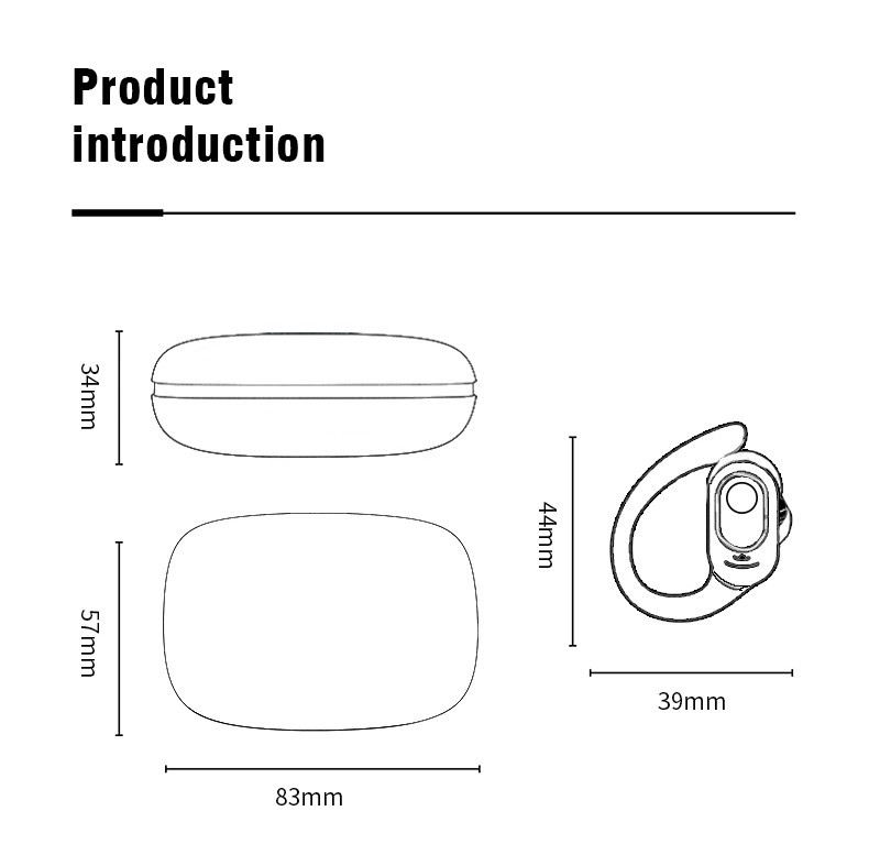 Bluetooth 5.4 Wireless Earbuds Headsets Earphones Headphones For iPhone Android