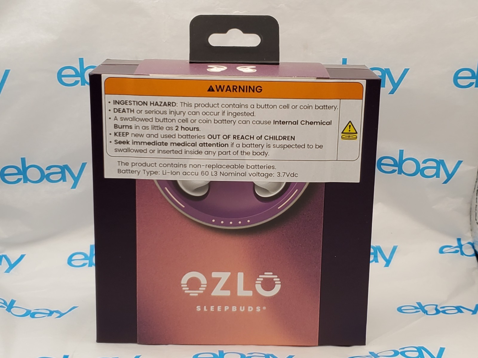 Ozlo Sleepbuds® Snore-Blocking Earbuds for Deep Sleep Noise Masking Earbuds NEW